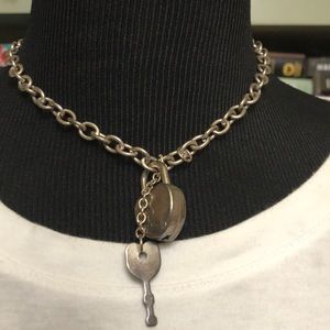 Key and Lock Necklace